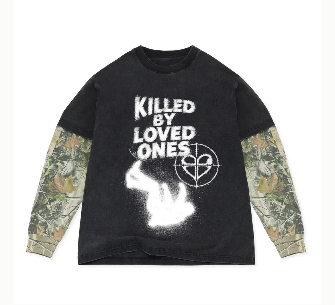 “Killed By Loved Ones” Double Layer Long Sleeve